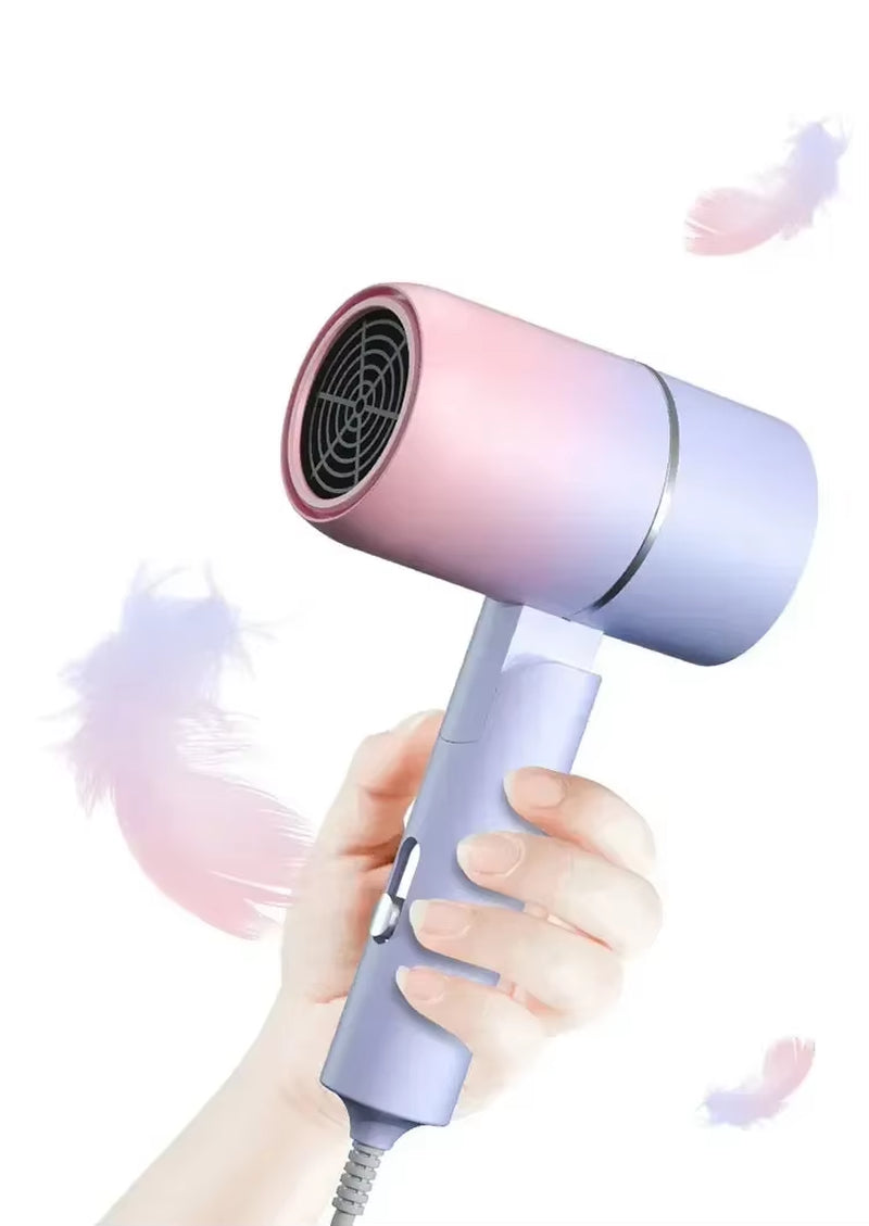 Mini Folding Hair Dryer 800W, Home Travel Hair Care Hair Dryer, Dormitory Hair Dryer 220V-240V