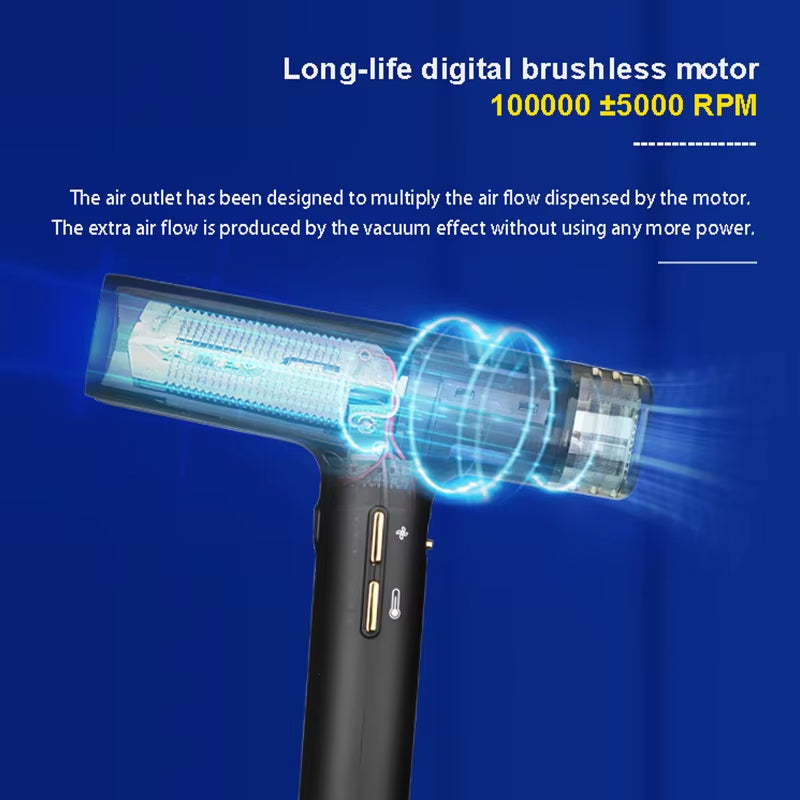 2023 WMARK Brushless Motor Hot/Cold Air Hair Dryer NG-9102 Hair Dryer Quick-Drying Intelligent Thermostatic Hair Dryer