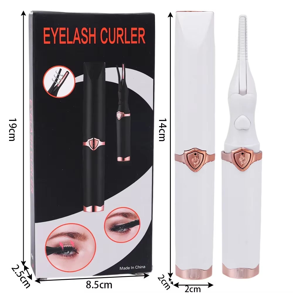 Lasting Lash Curler Tool Naturally Curled Electric Eyelash Curler Intelligent Temperature Control Styling Make up Eyelashes Curl