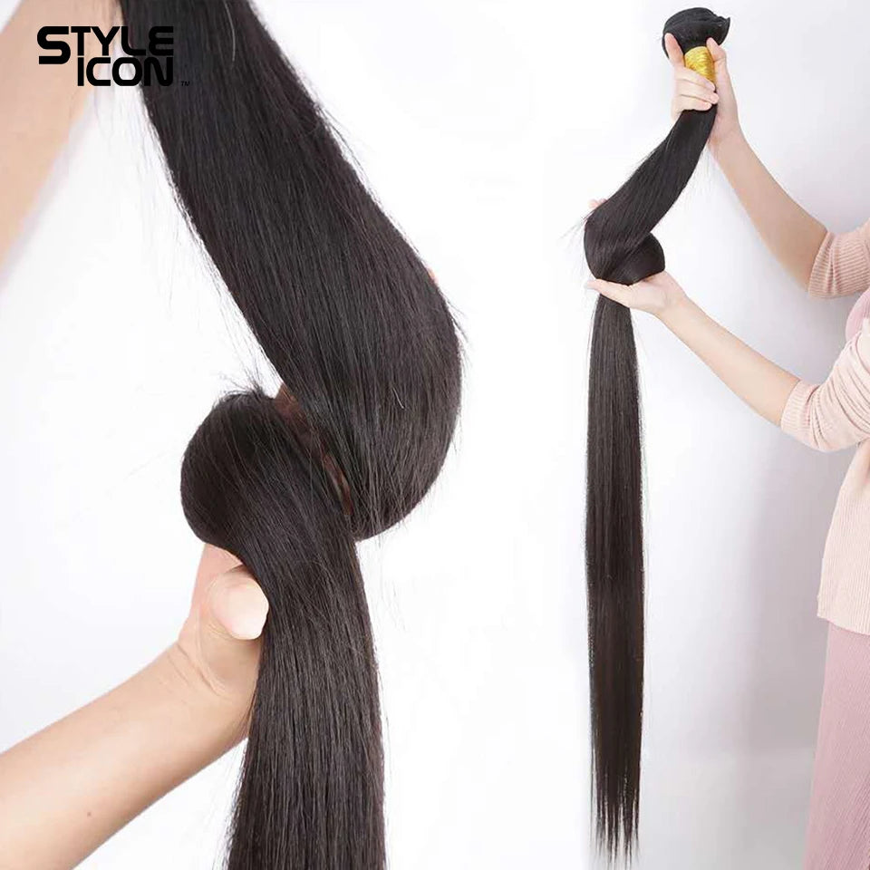 Wholesale Price Straight Hair Bundles X Real Extensions Brazilian Straight Hair Weaving