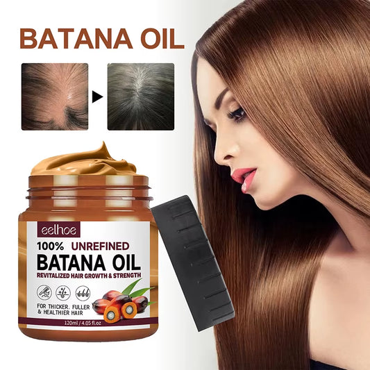100% Pure Organic Hair Mask Batana Oil Hair Growth Oil Natural Treatment Nourish Reduce Hair Loss Anti-Breakage Hair Products