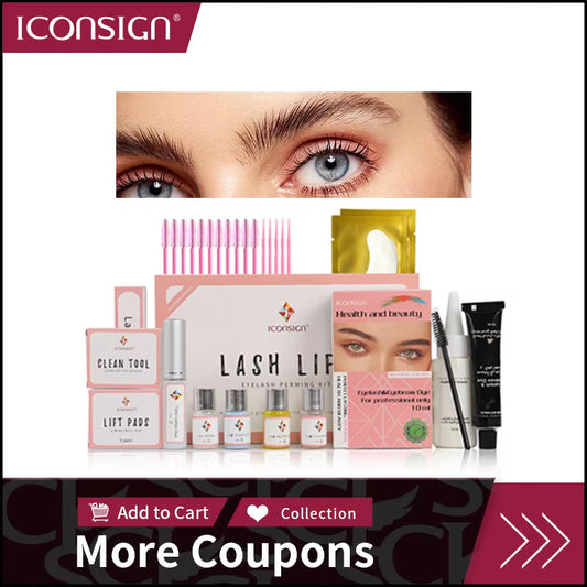Upgrade Version Lash Lift Kit and Lash Brow Dye Tint Kit Lifting Eyelash Brow Dye Mascara Eye Makeup Tools Dropshipping