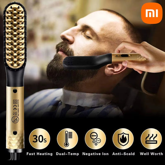 Xiaomi Professional Negative Ion Hair Straightener Hair Straightener 3In1 Major Quick Heated Electric Hot Comb Hair Straightener