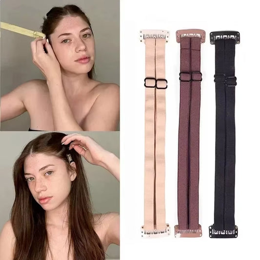 The Stretching Straps for Lift the Eyes and Eyebrows Bb Clip Elastic Band Adjustable Rubber for Hair Anti-Wrinkle Face Tapes