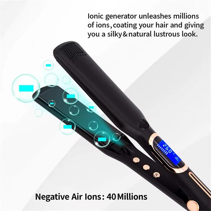 Hair Straightener Culer 500F High Temperature Fast Heating 260C Keratin Treatment Ionic Planchas Parael Cabello Lisseur Cheveux