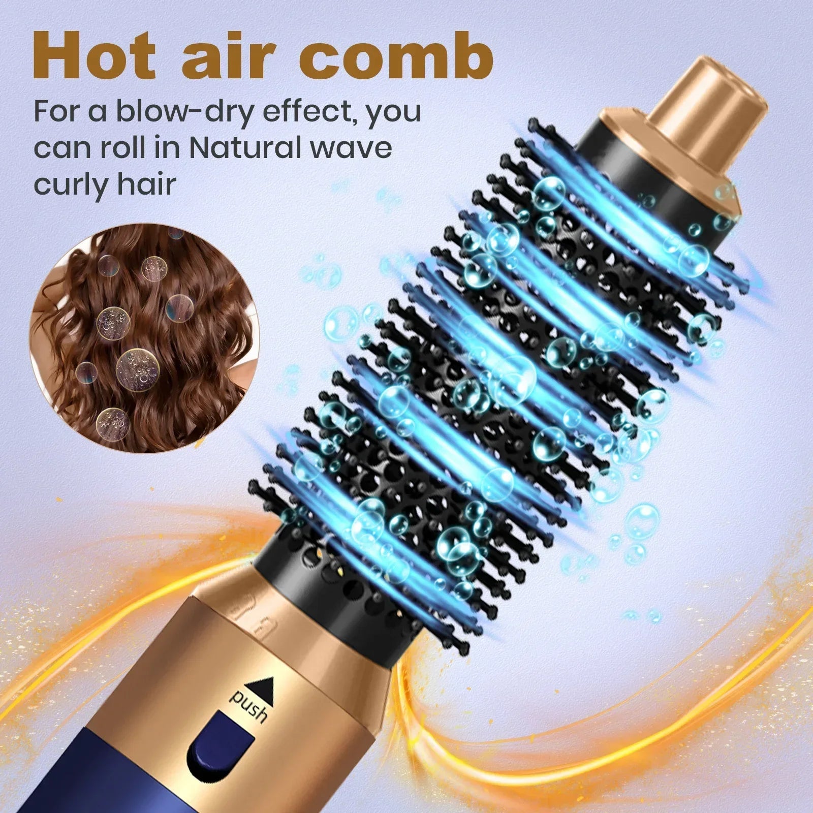 5 In1 Multi Hair Straightener Hair Styler Curling Iron Hair Dryer with Hair Brush Hairdryer for Hair Dryer Hair Multi Style