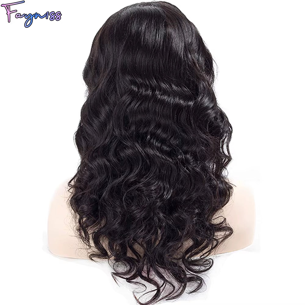 250% Density 13X6 Body Wave Lace Front Wigs Human Hair 13X4 HD Lace Front Wigs Human Hair Pre Plucked Human Hair Wigs for Women