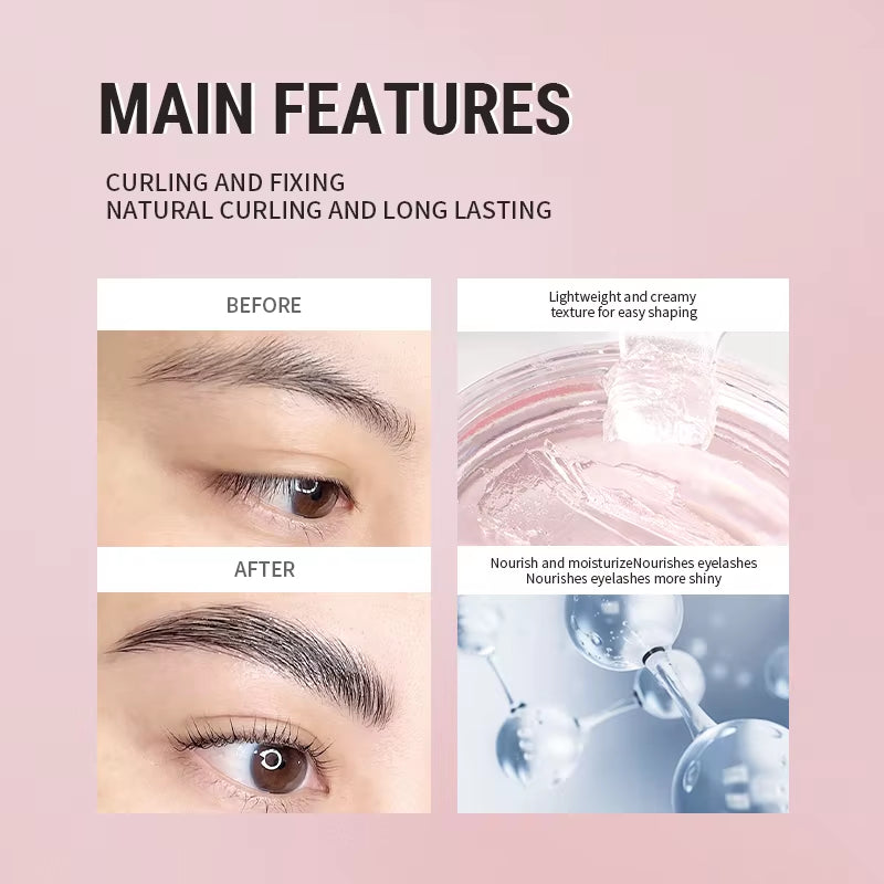 Dropshipping 2IN1 Eyelash Lifting Kit Fast Perming LASH & BROW Liftng Kit Lasting 6-8 Weeks Mascara Enhancer Makeup Tools