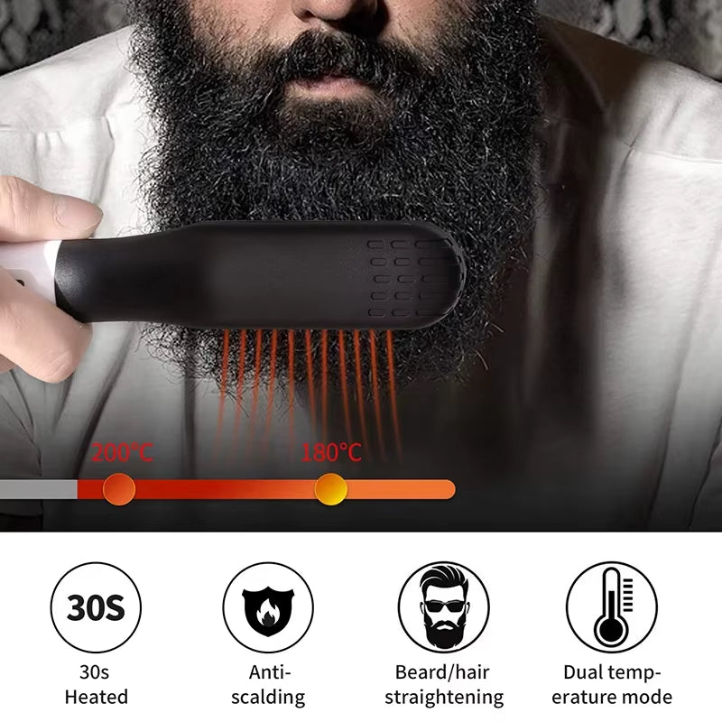 Xiaomi Professional Negative Ion Hair Straightener Hair Straightener 3In1 Major Quick Heated Electric Hot Comb Hair Straightener