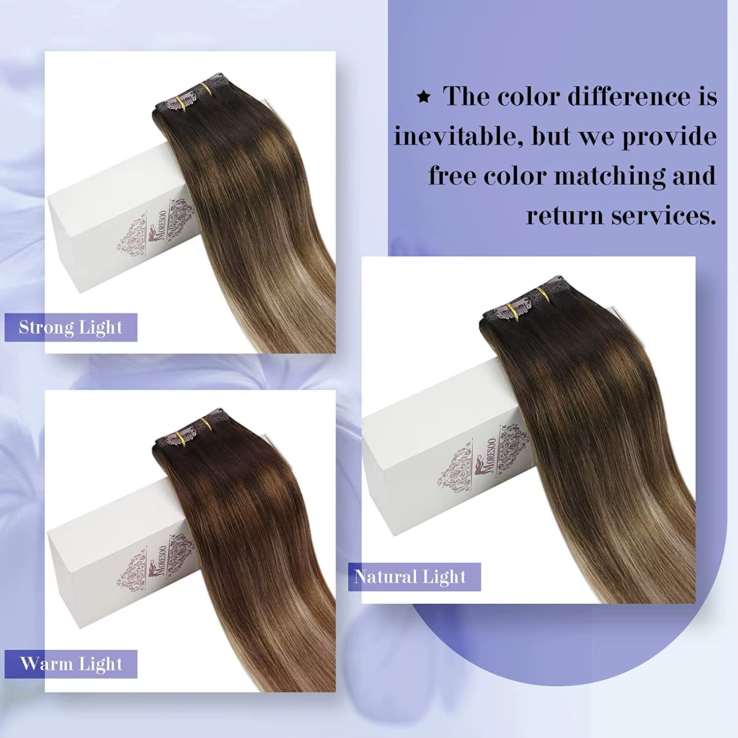 [Hot Sale]  Clip in Hair Extensions Real Natural Hair Remy Straight Set 5&7 Pcs Brazilian Clip in Human Hair Extensions
