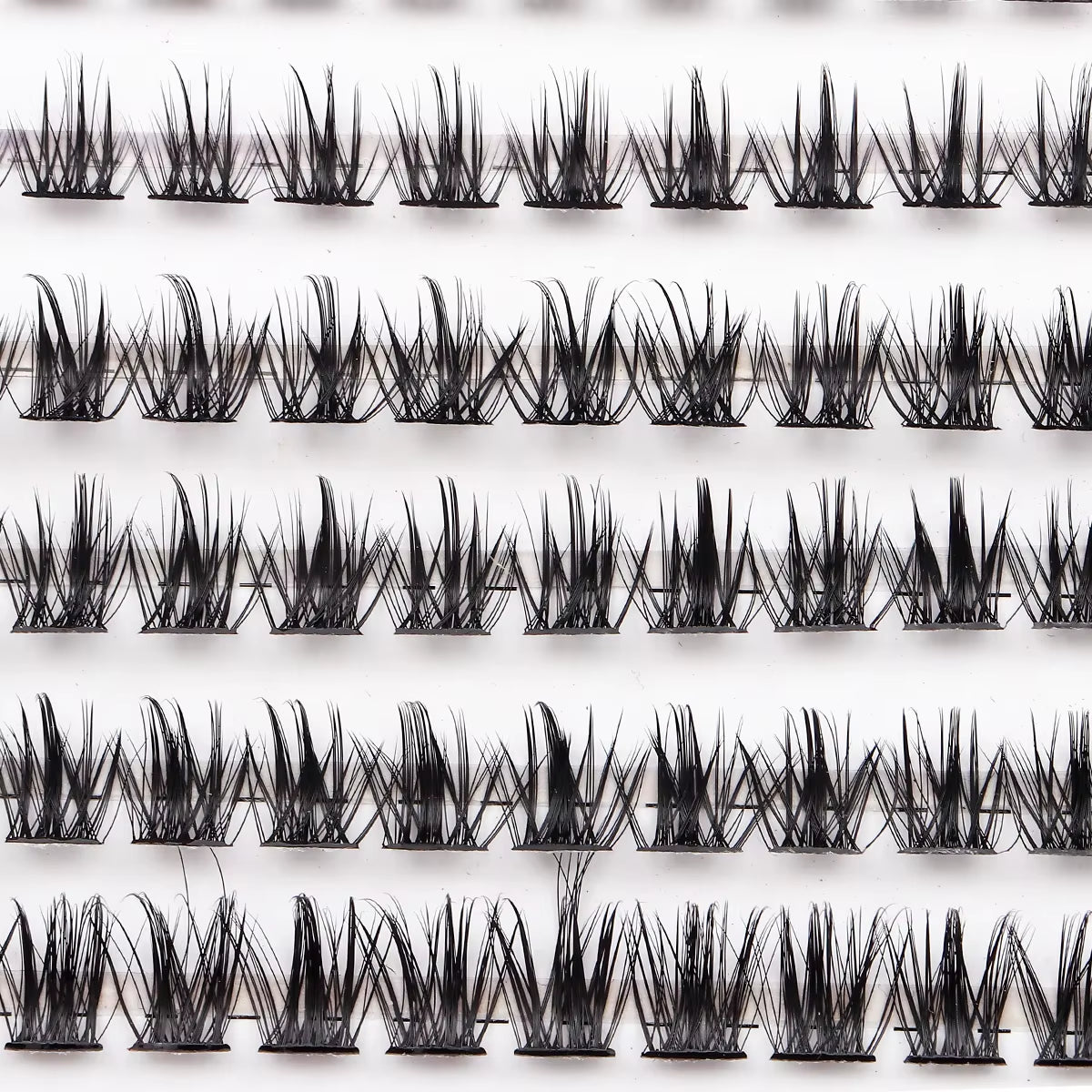 120Pcs Daily Makeup False Eyelashes Cluster Kit Individual Volume Eyelashes DIY Lash Extension Kit Lash Bond Waterproof Lashes