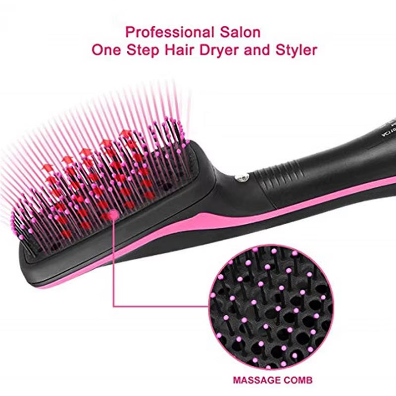Hot Air Blower Hair Dryer Brush Blow Dryer Brush Styler for Rotating Straightening Brush Dryer Cheap Hair Dryer