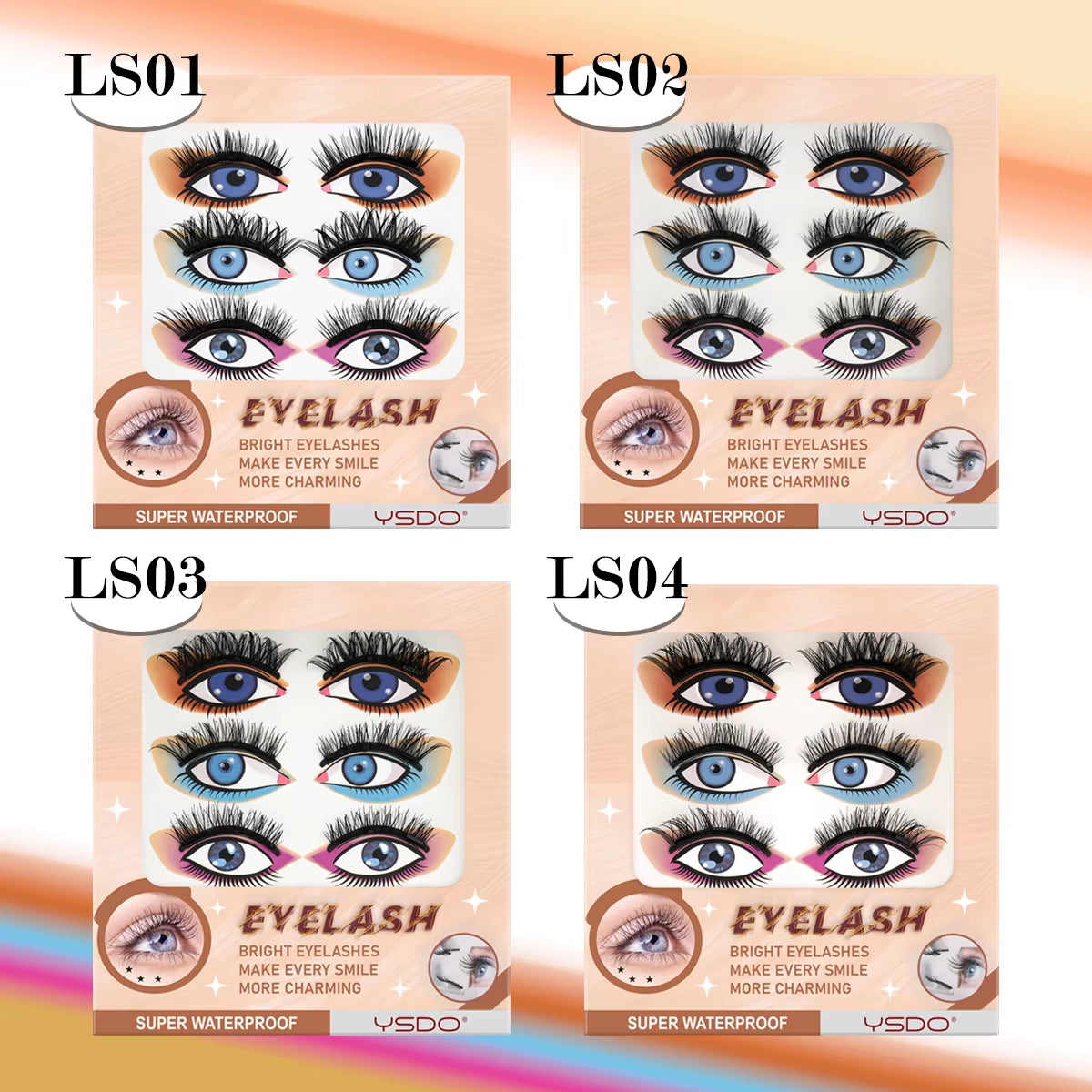 Magnetic Eyelash 1/3 Pairs Magnetic Fake Eyelashes Kit and Magnetic Tweezers Makeup Tool Handmade Reusable Mink Lashes Make Up