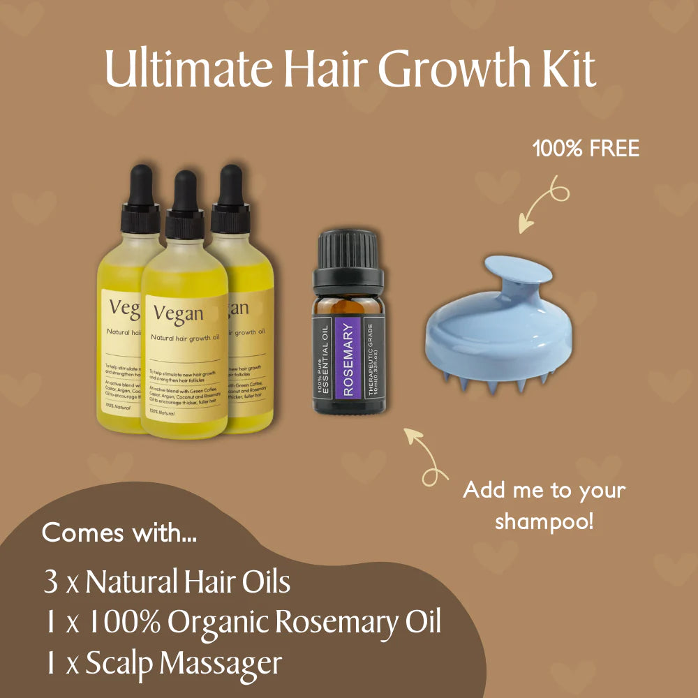 Natural Vegan Hair Growth Oil