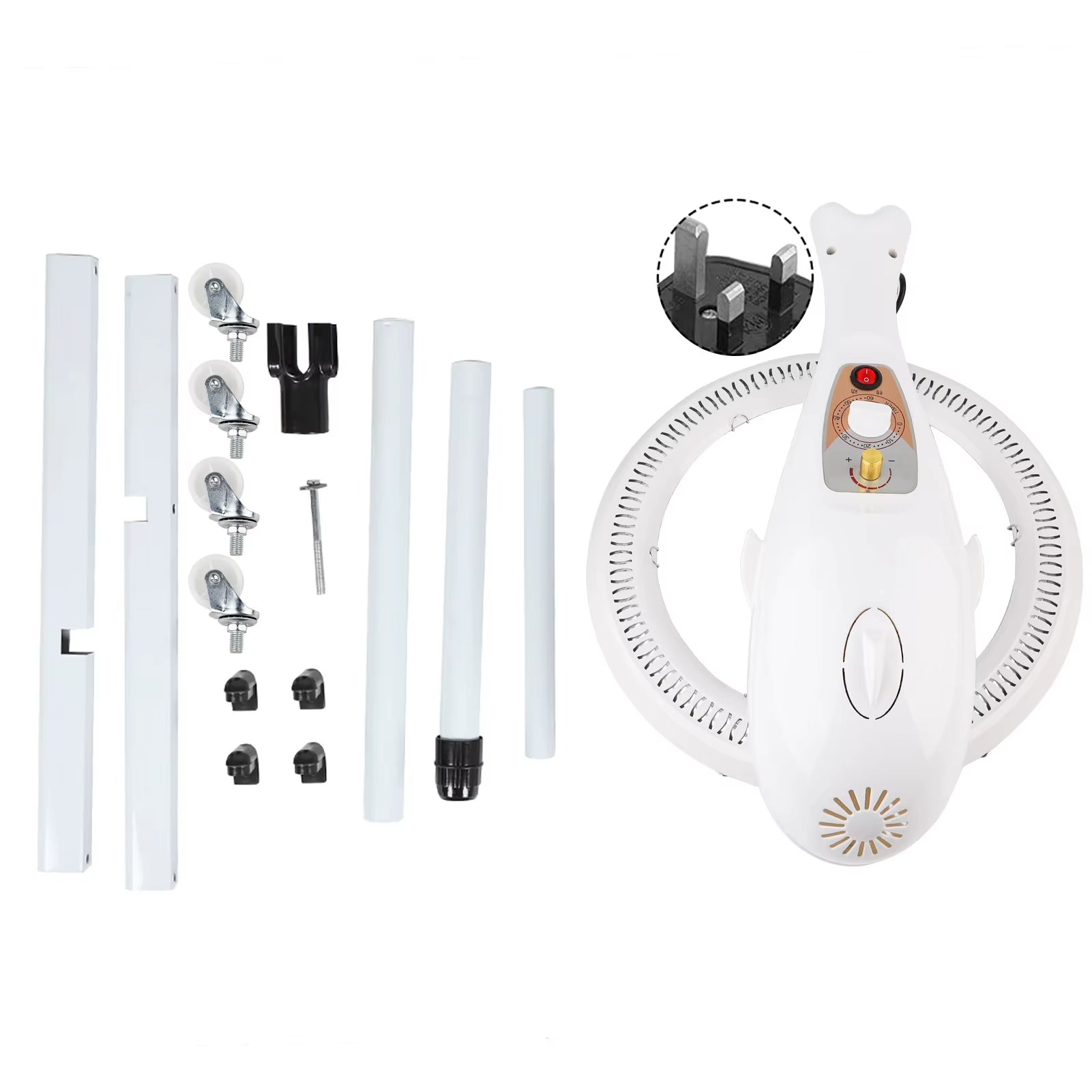 Floor Stand Salon Hair Heater Dyeing Baking Cold Perming Heating Oil Treatment Machine Styling Tool Hair Care 220V