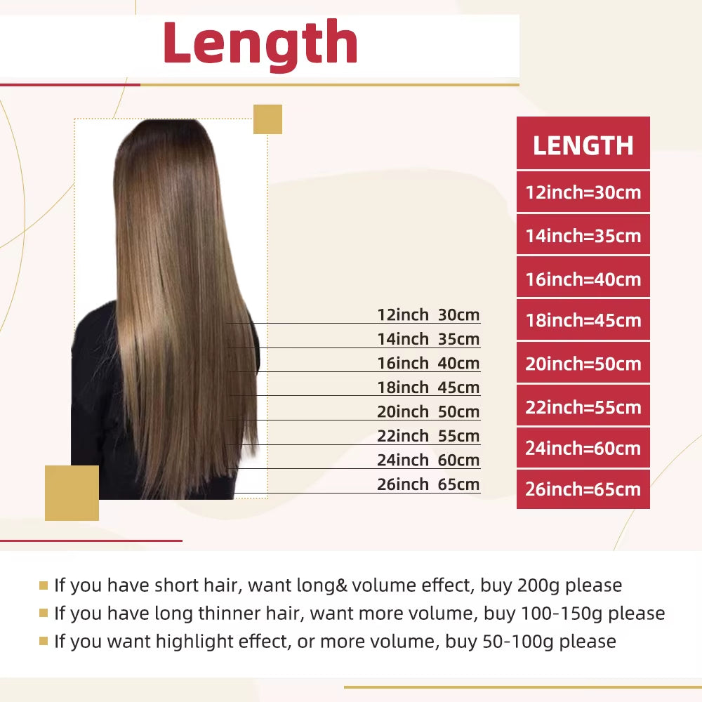 [Hot Sale]  Clip in Hair Extensions Real Natural Hair Remy Straight Set 5&7 Pcs Brazilian Clip in Human Hair Extensions