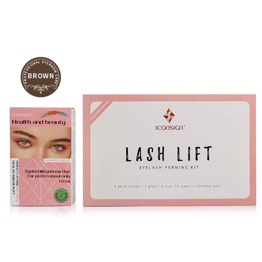 Upgrade Version Lash Lift Kit and Lash Brow Dye Tint Kit Lifting Eyelash Brow Dye Mascara Eye Makeup Tools Dropshipping