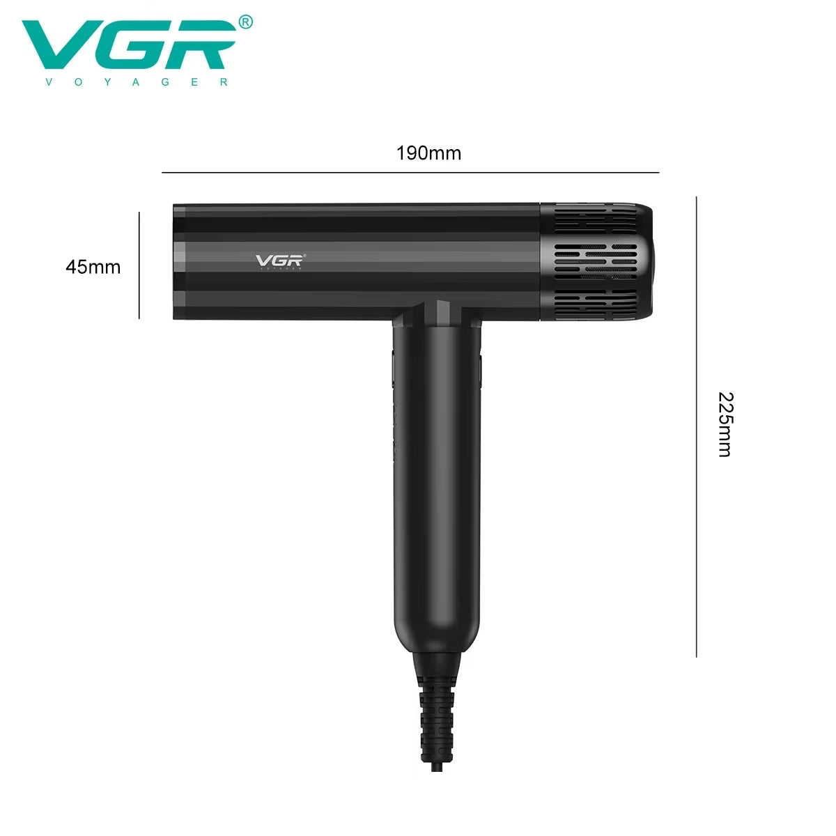 Hair Dryer Professional Air Blower Brushless Motor Hair Dryer Machine 110000 RPM Hair Dryer Negative Ion Barber Salon V-427