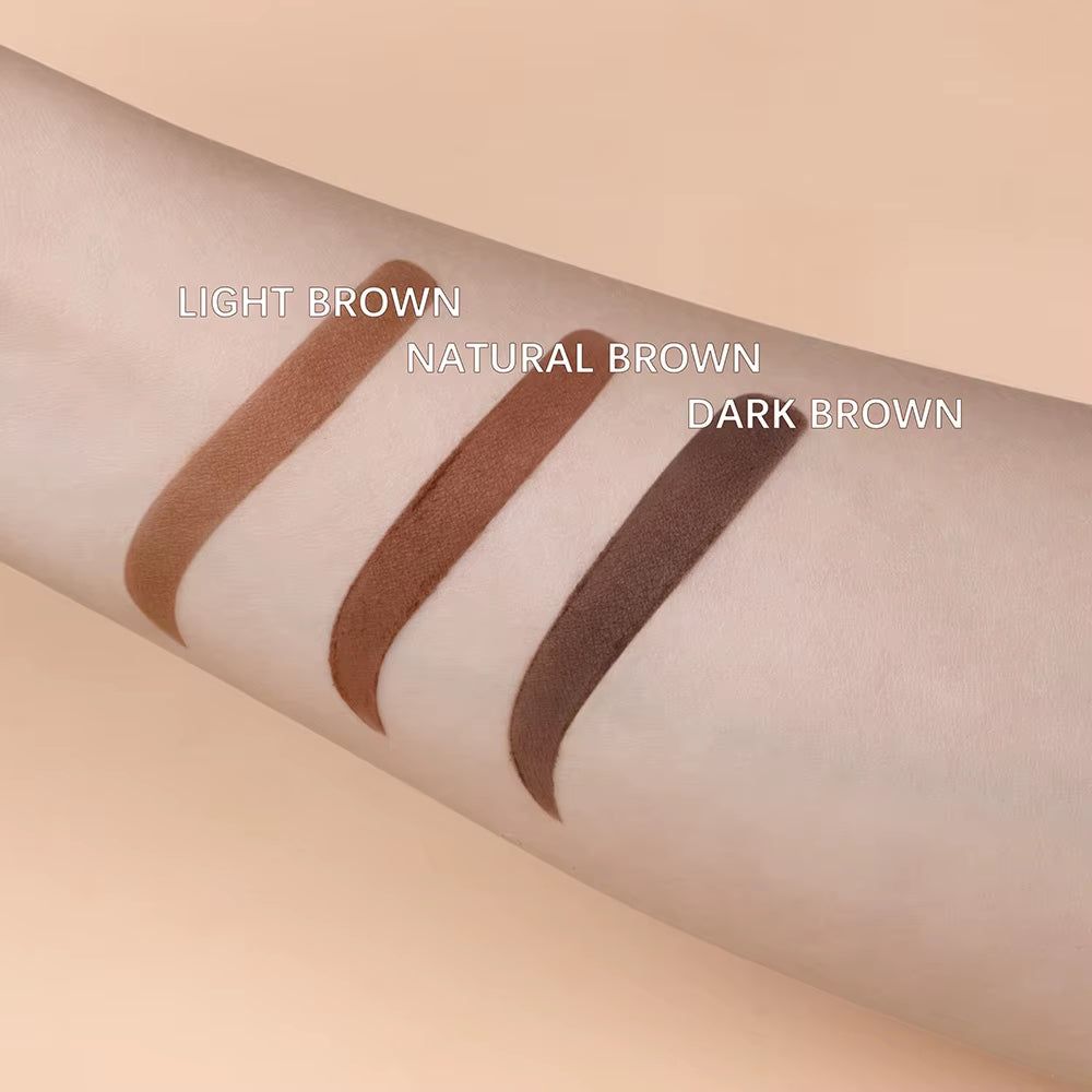 Eyebrow Stamp Waterproof Long Lasting Natural Brow Stamp Shaping Kit Shape Brow Stamp Contouring Stick Hairline 3Colors