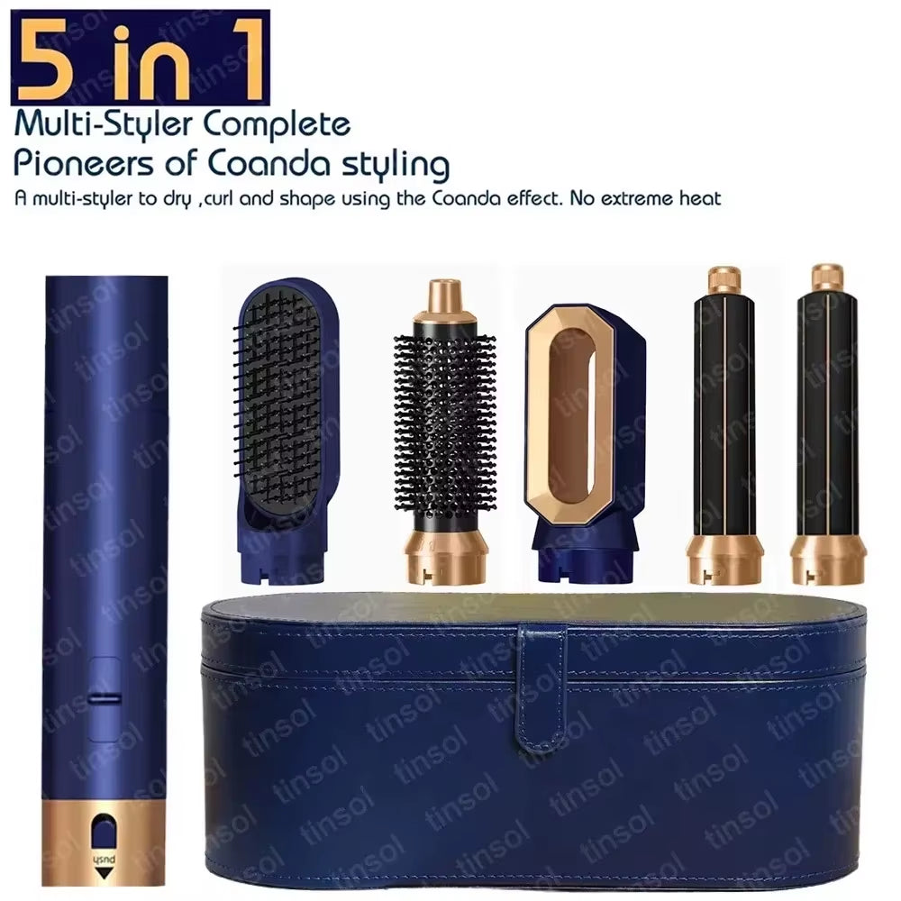 5 In1 Multi Hair Straightener Hair Styler Curling Iron Hair Dryer with Hair Brush Hairdryer for Hair Dryer Hair Multi Style