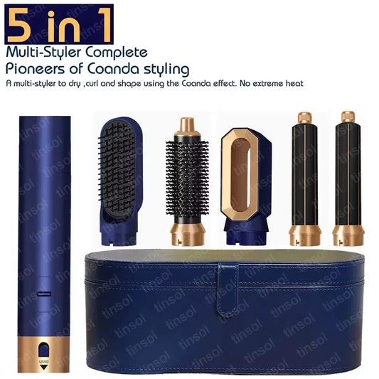 5 In1 Multi Hair Straightener Hair Styler Curling Iron Hair Dryer with Hair Brush Hairdryer for Hair Dryer Hair Multi Style