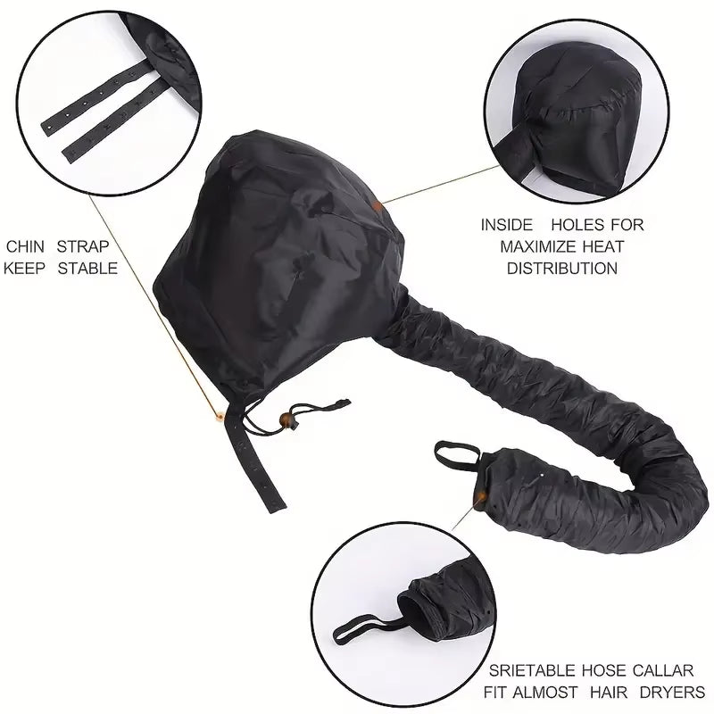 1PCS Hair Dryer Hair Hat Electric Hair Dryer Hair Dryer Hat Can Be Connected to a Hair Dryer Bathroom Hair Dryer Hat Heating Hat