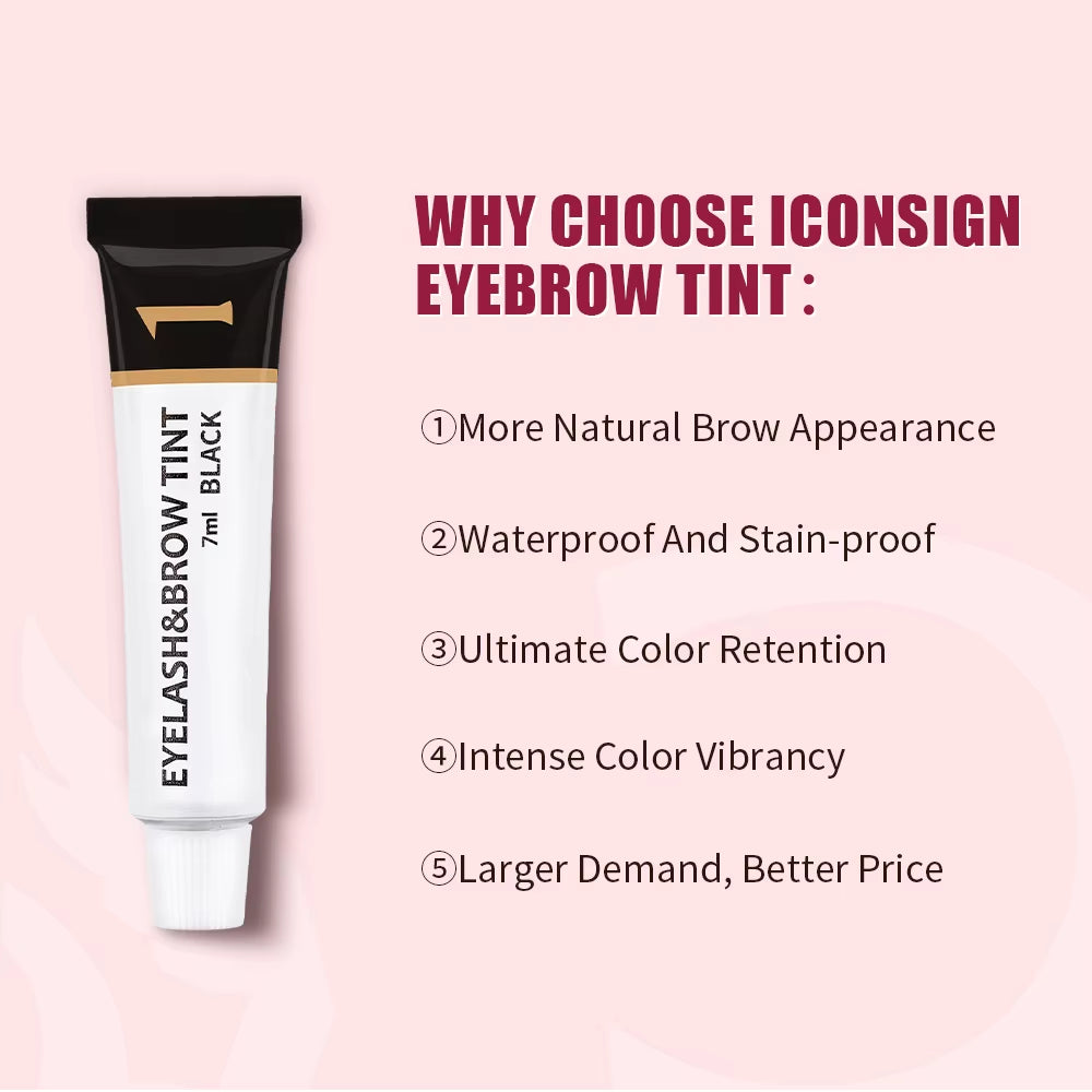 Eyelash Eyebrow Dye Tint Kit Brow Enhancer Mascara Lift Tinting Tattoo Eyes Makeup Tools