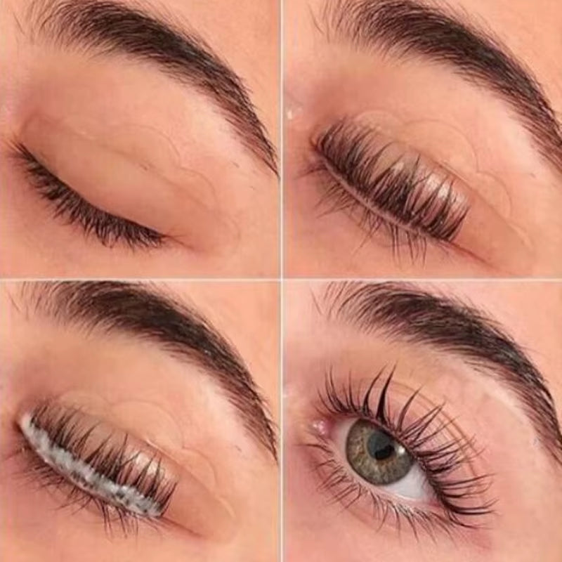 Pro Eye Lash & Brow Lift Perming Eyelash Lift Extension Kit Curling Eye Lash Perming Lotion for Home Use Salon Brow Lamination