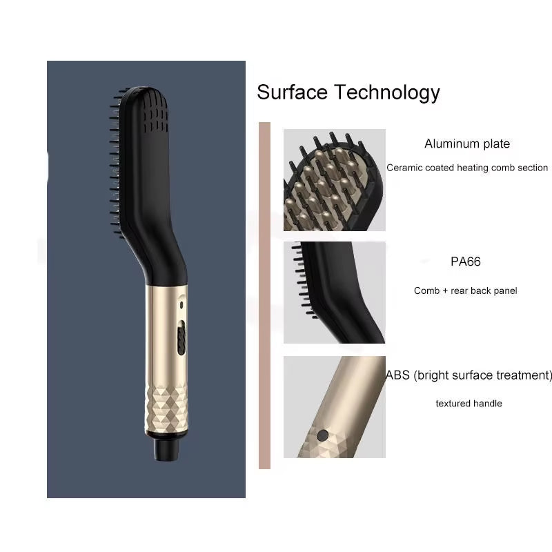 Xiaomi Professional Negative Ion Hair Straightener Hair Straightener 3In1 Major Quick Heated Electric Hot Comb Hair Straightener