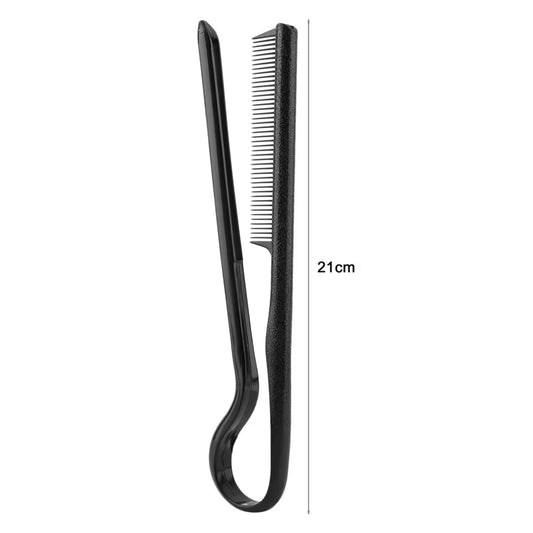 1PC Useful Hair Straighten Salon Comb Hairdressing Smooth Tool Hold Tongs Hair Styling Tools for Women Hair Brush Straightener