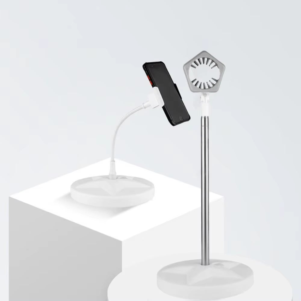 Portable Pet Hair Dryer Holder Adjustable Hair Dryer Stand Hanger Human Mobile Phone Holder Bracket