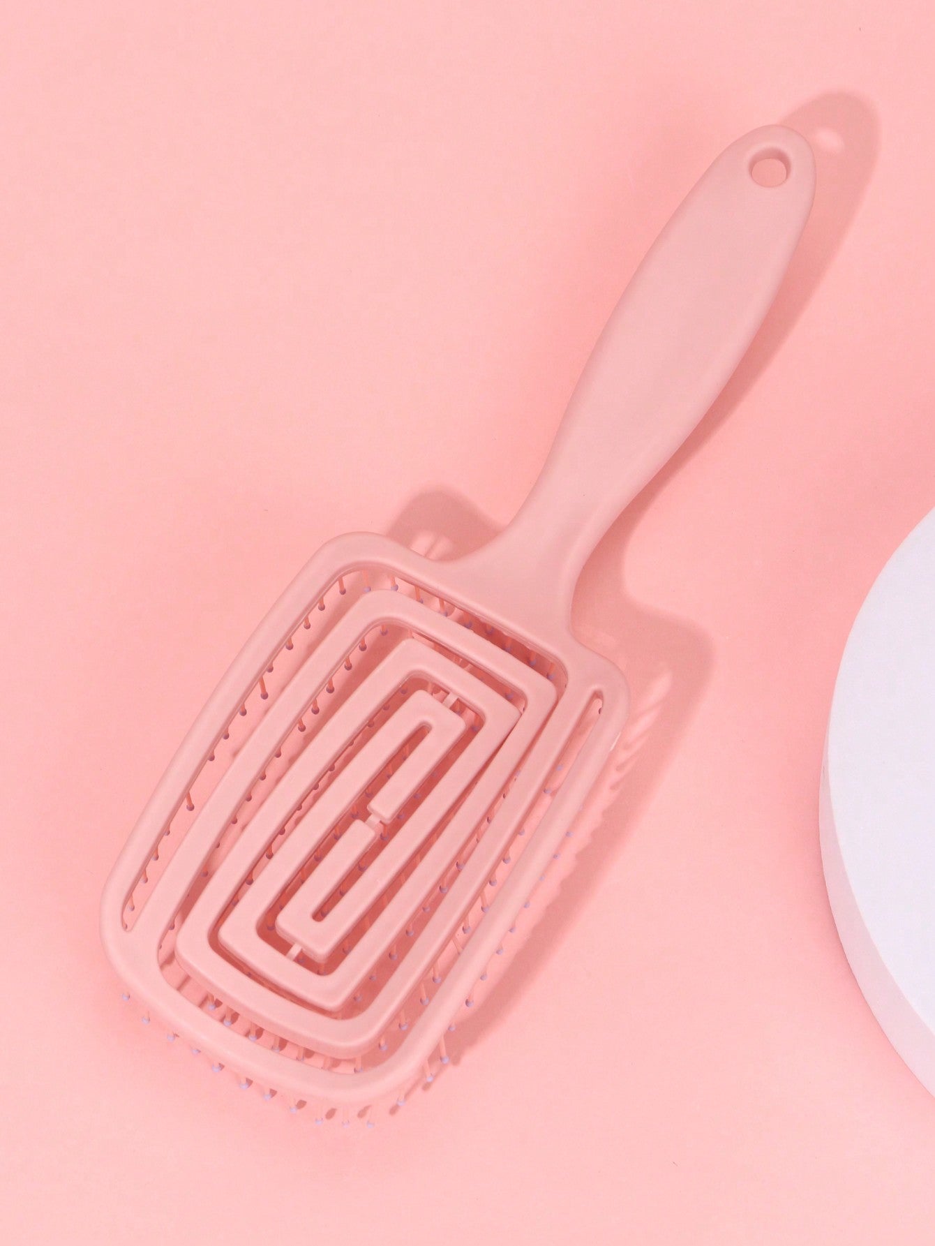 2Pcs/1Pc Ribbed Comb Volumizing Detangling Hair Brush, Women'S Long Hair Massage Comb with Hollowed-Out Design for Home Use,Hair Brush,Comb,Hair Tools,Hair Products and Accessories for Barber Salon Beauty Travel Essentials,Back to School,Travel Holiday Essentials,Hair Accessories for Women,Brush,Hair Brushes,Edge Brush,Brush Hair,Hair Comb,Comb Hair,Detangling Brush,Ball Brush,Mini Hair Brush,Hair Brush Set,Wooden Comb