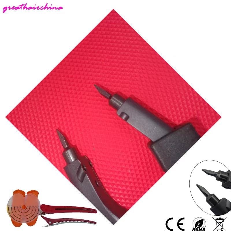 Professional Mini Heat Iron Hair Connectors Set Latest Version Sharp Tip Joint Keratin Hair Extensions Tools for EU AU US UK