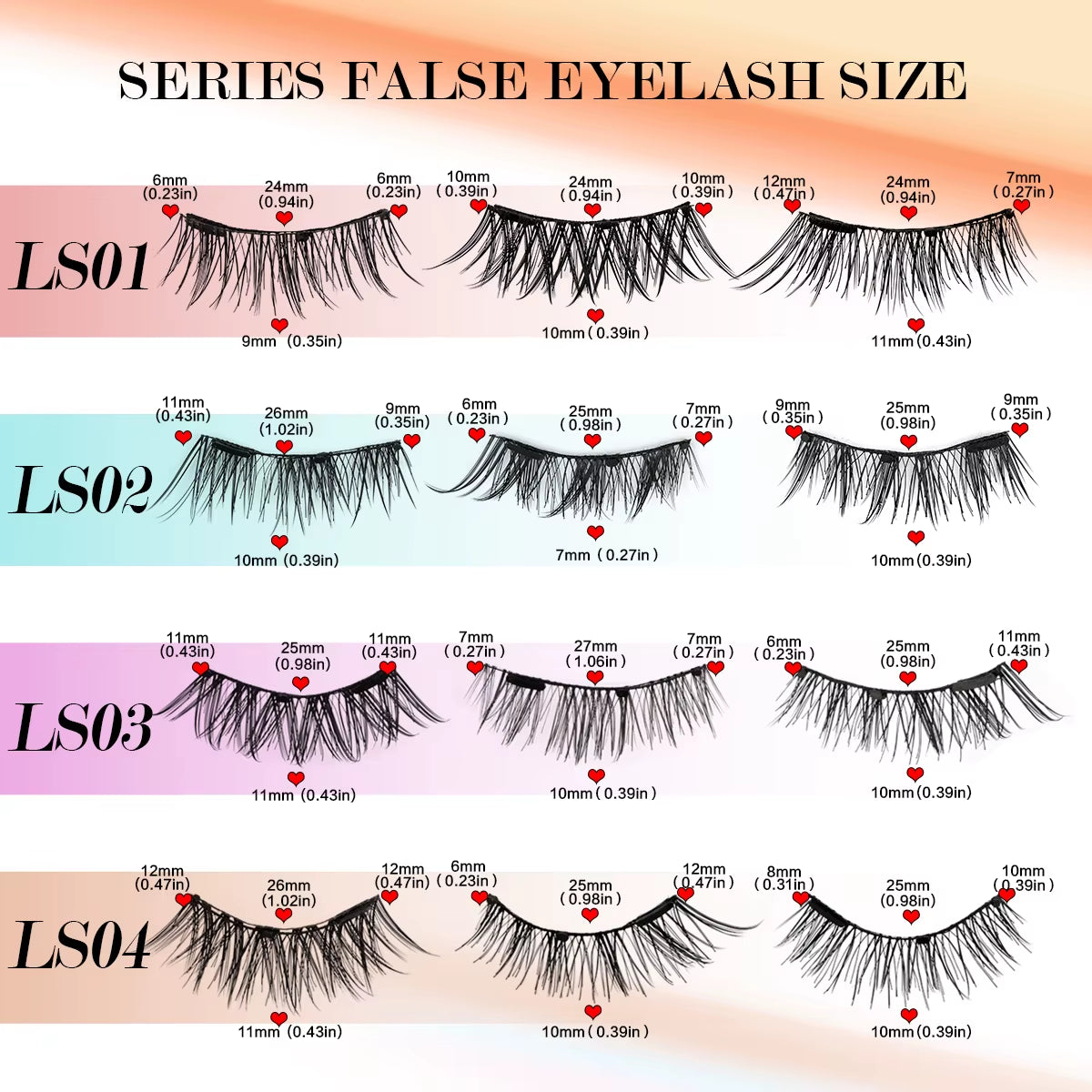 Magnetic Eyelash 1/3 Pairs Magnetic Fake Eyelashes Kit and Magnetic Tweezers Makeup Tool Handmade Reusable Mink Lashes Make Up