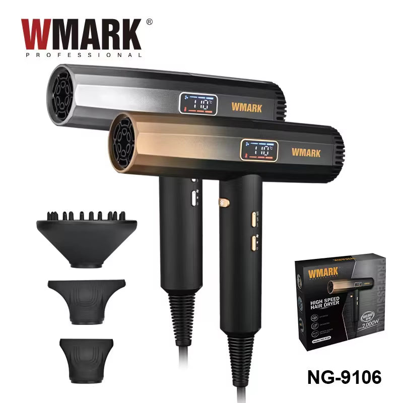 2023 WMARK Brushless Motor Hot/Cold Air Hair Dryer NG-9102 Hair Dryer Quick-Drying Intelligent Thermostatic Hair Dryer