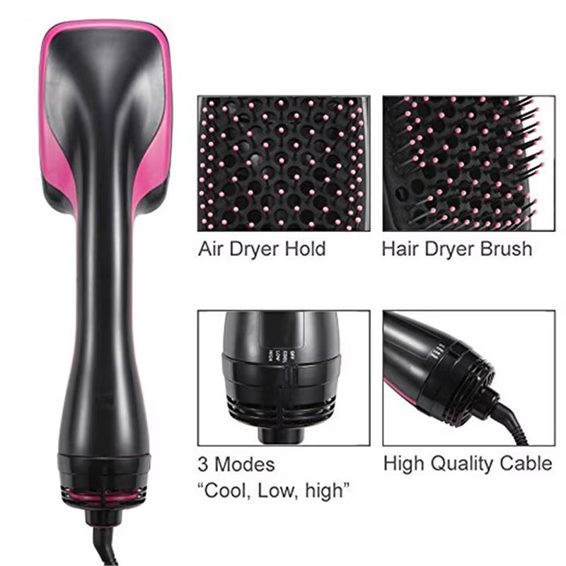 Hot Air Blower Hair Dryer Brush Blow Dryer Brush Styler for Rotating Straightening Brush Dryer Cheap Hair Dryer
