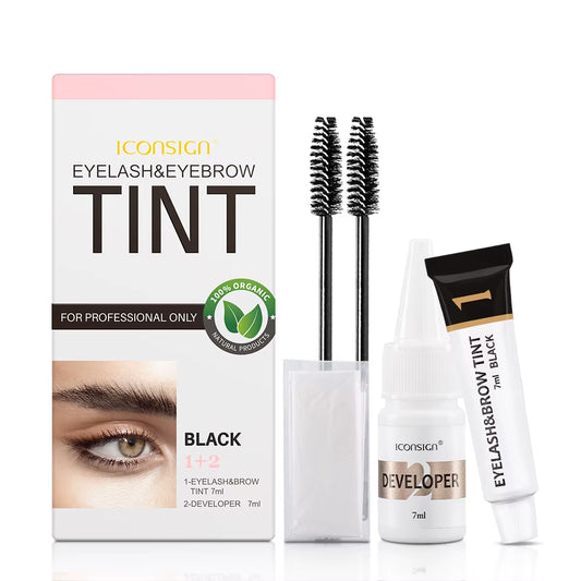 Eyelash Eyebrow Dye Tint Kit Brow Enhancer Mascara Lift Tinting Tattoo Eyes Makeup Tools