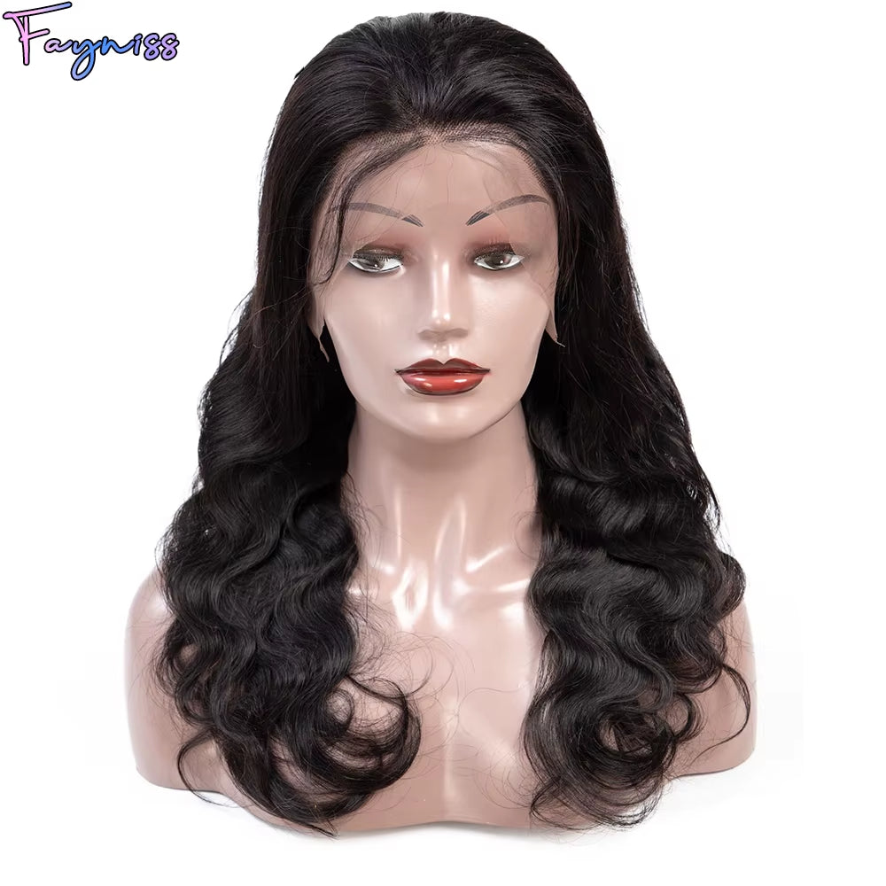 250% Density 13X6 Body Wave Lace Front Wigs Human Hair 13X4 HD Lace Front Wigs Human Hair Pre Plucked Human Hair Wigs for Women