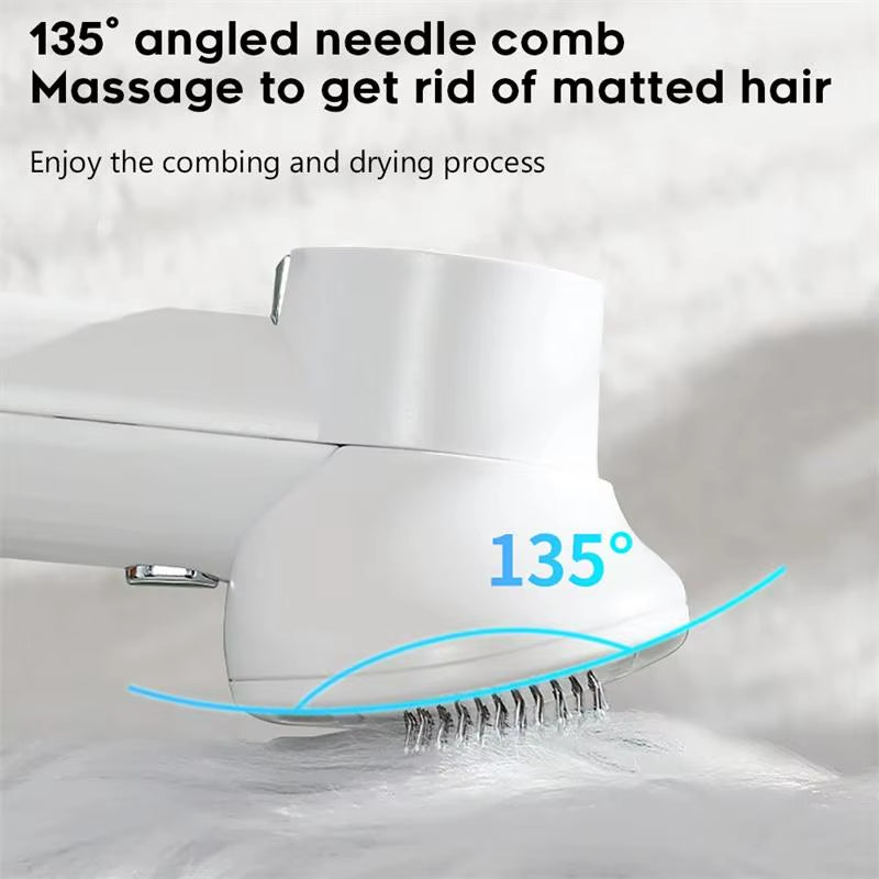Dog Dryer Smart Hair Dryer Cat Grooming Hairdressing Blow & Comb Silent Smart Pet Hair Dryer Grooming Accessories Supplies
