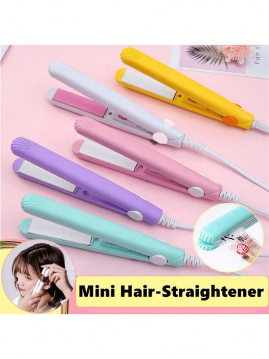 Mini Hair Straightener Curling Iron, Electric Ceramic Hair Curler with Constant Temperature Control (Chinese Standard Dual Flat Plug) ,Hair Rollers,Heatless Curls,Hair Curler,Hair Products and Accessories for Barber Salon Beauty Travel Essentials,Back to School,Travel Holiday Essentials,Hair Accessories for Women,Hair Curlers,Curly Hair Brush,Rollers,Curly Hair Products,Curler,Rollers for Hair,Hair Curl,Curly Hair Tools,Hair Roller