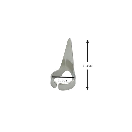 3 Model Pro Hair Parting & Hair Extension Sectioning Rings Steel Finger Braiding Hair Pick Tools for Durable Dreadlocks Wig
