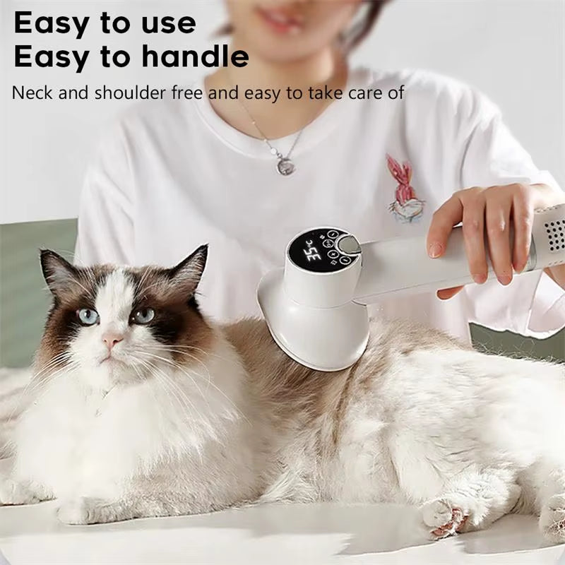 Dog Dryer Smart Hair Dryer Cat Grooming Hairdressing Blow & Comb Silent Smart Pet Hair Dryer Grooming Accessories Supplies