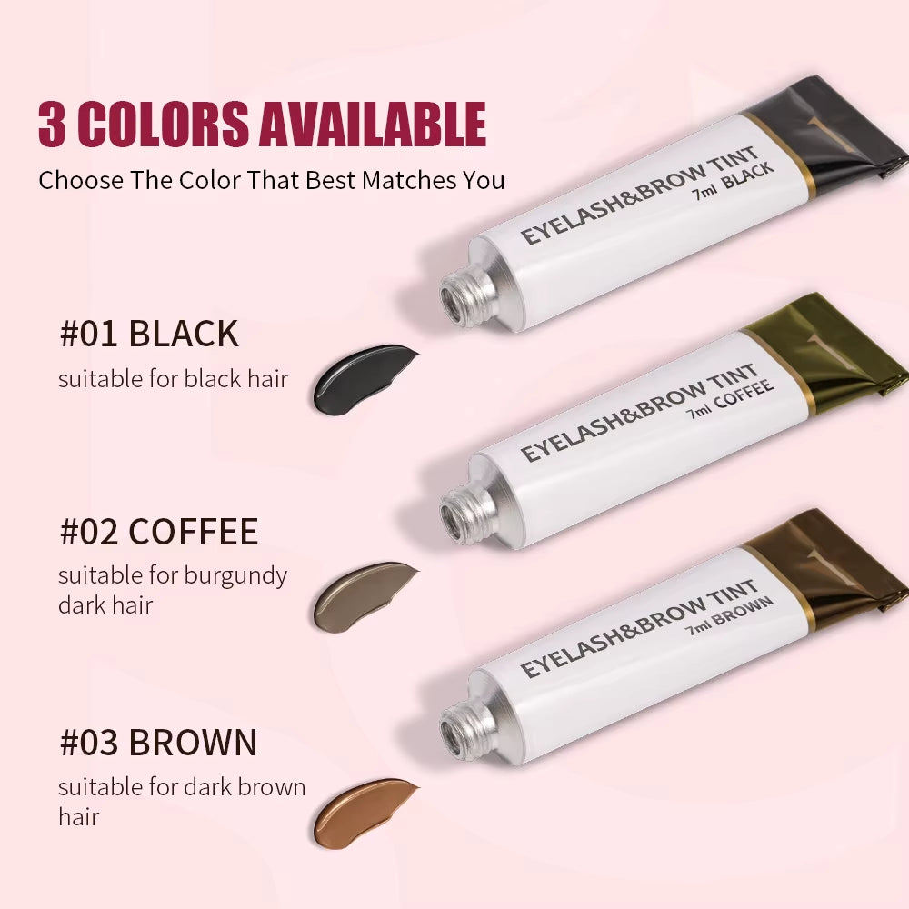 Eyelash Eyebrow Dye Tint Kit Brow Enhancer Mascara Lift Tinting Tattoo Eyes Makeup Tools
