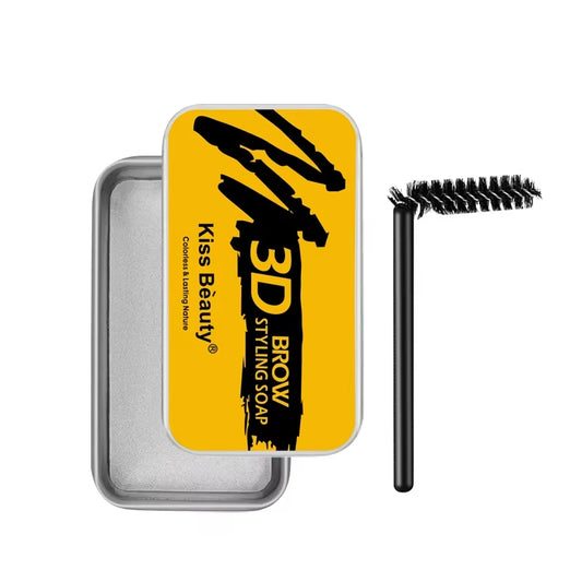 Eyebrow Soap Wax Feathery Eyebrows Gel Eyebrow Styling Makeup Cream Brow Sculpt Lift Longlasting Waterproof Pomade Gel for Brow