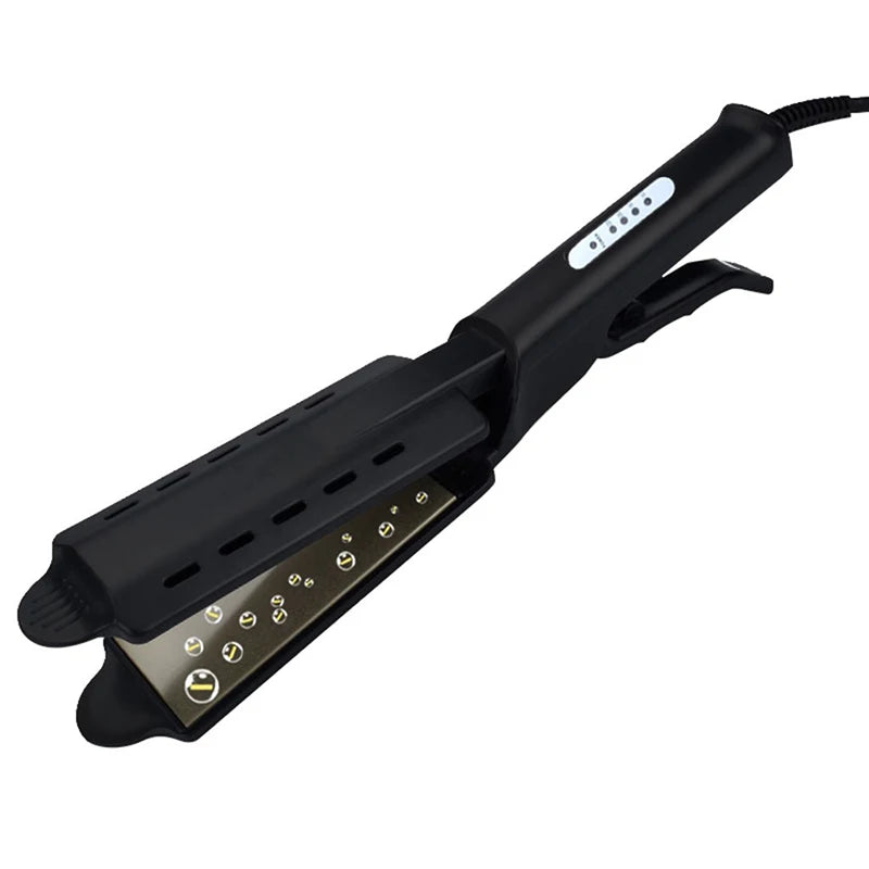 High Quality Professional Steam Straightener Salon Women'S Styling Tool Portable Ceramic Coated Steam Straightener