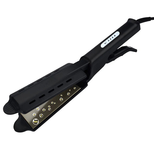 High Quality Professional Steam Straightener Salon Women'S Styling Tool Portable Ceramic Coated Steam Straightener