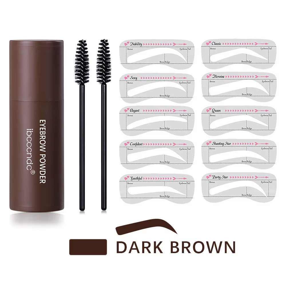 Eyebrow Stamp Waterproof Long Lasting Natural Brow Stamp Shaping Kit Shape Brow Stamp Contouring Stick Hairline 3Colors