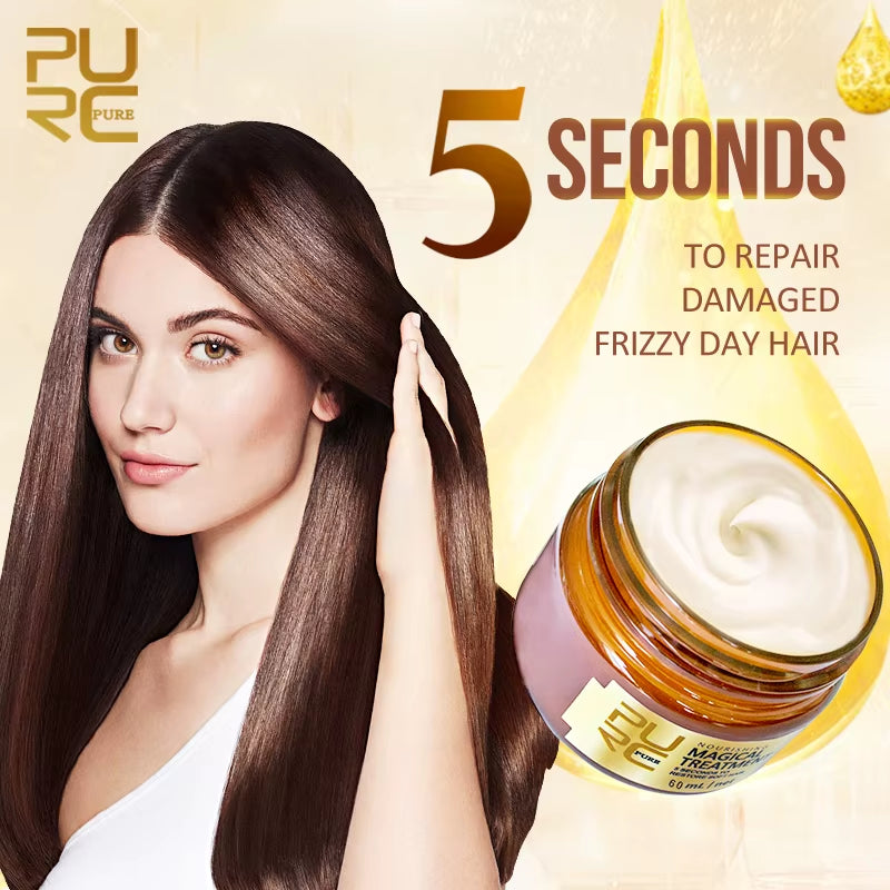 Professional Brazilian Keratin Hair Treatment Cream Straightening Smoothing Scalp Treatment Purifying Shampoo Hair Care